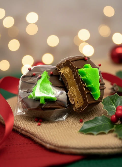 Chocolate Lotus Christmas Tree