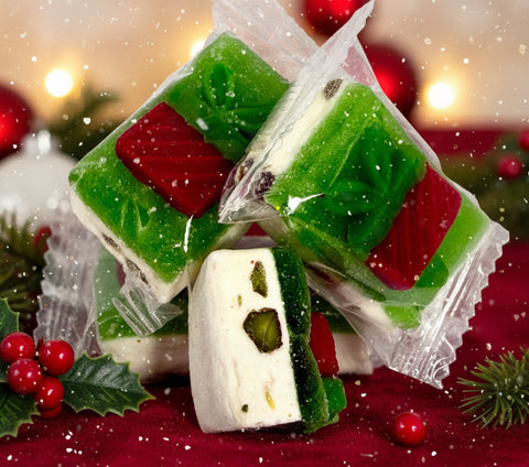 Festive Kiwi Nougat