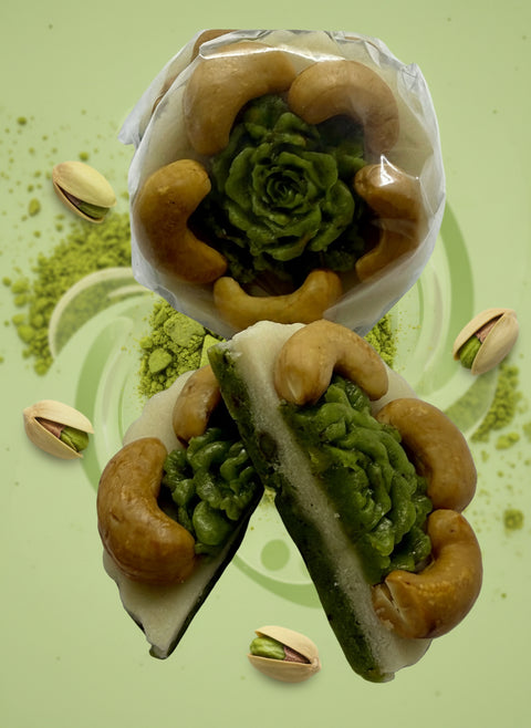 Marzipan Round Daisy