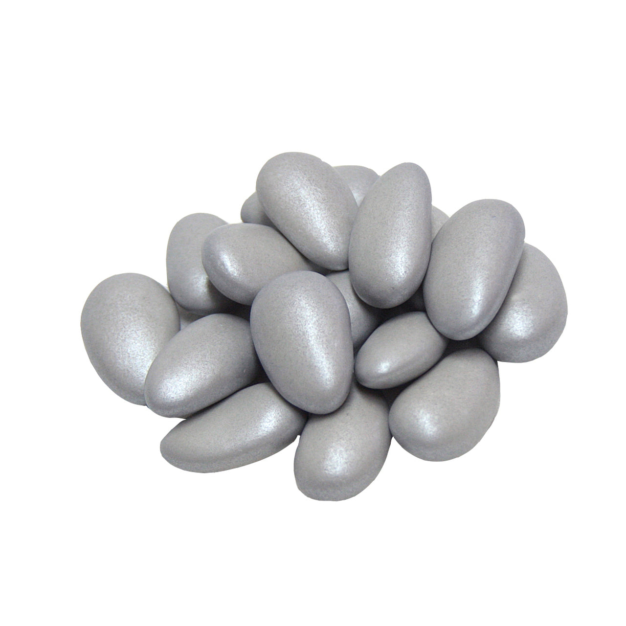 Dragee Almond Silver